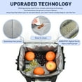 thumbnail image 2 of Tirrinia Large Insulated Cooler Bag Outdoor Leakproof Cooler Tote Portable Freezer Bag, 2 of 7