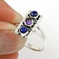 thumbnail image 3 of Lapis Lazuli & Amethyst Natural Gemstone Ring, Multiple Healing Stone Ring, Engagement Gifts For Women, Birthday Gifts For Mom, Girlfriend Gifts, Valentines Day Gifts For Her (7), 3 of 4