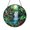 Acrylic 3.5 Inch, variant on Tropical Parrots Faux Stained Glass Window Hanging – Rainforest Scene