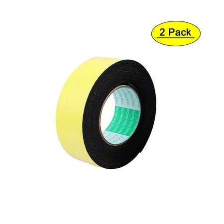 

2Pcs 4.5CM Width 4M Long 3MM Thick Single Sided Sealing Shockproof Sponge Tape