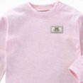 thumbnail image 4 of TOWED22 Toddler Baby Boy Graphic Long Sleeve T-Shirt Excavator Tops Kids Striped Tees,Pink,6-7 Y, 4 of 4