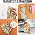 thumbnail image 7 of 4 Pack Vintage Bird Kitchen Towels Highly Absorbent, Super Soft Dishcloths 18 x 28 Inches Reusable Quick Drying Tea Towels Set for Home,Kitchen Decor Wash cloth, 7 of 7