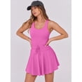thumbnail image 2 of Vestido de tenis Caracilia Workout con bolsillos cortos para mujer, 2 of 8