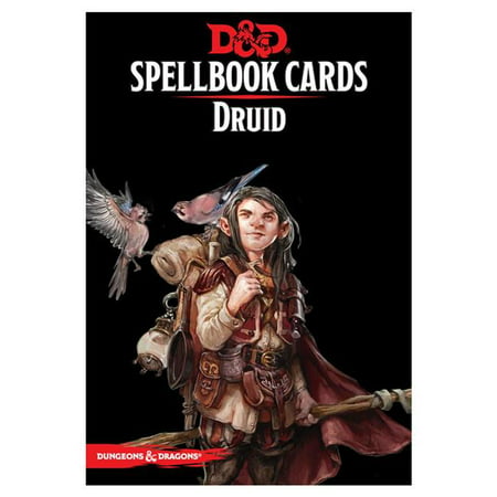 Dungeons & Dragons: Spell Book Cards: Druid Deck Card Game (8