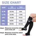 thumbnail image 6 of 2 Pairs Open Toe Zipper Medical Sport Copper Compression Socks With Anti-slip Silicone for Women & Men Circulation 15-20 mmhg is Best Support for Athletic Running Cycling, Nursing, Travel, 6 of 6