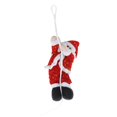 thumbnail image 1 of 1 Uds., Adornos navideños de Papá Noel, adornos para árboles, colección de figuras colgantes, colgante de muñeca, pequeña decoración para Los 57x20cm Soledad colgantes colgantes de santa claus, 1 of 10