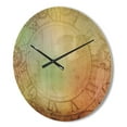 thumbnail image 3 of Designart 'Traditional Antique style ' Modern Wood Wall Clock, 3 of 5