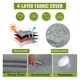thumbnail image 1 of Restored VEVOR RV Cover, 22'-24' Travel Trailer RV Cover, a prueba de viento RV y Trailer Cover, Extra-Grueso 4 Capas Durable Camper Cover, Impermeable Ripstop Anti-UV para RV Motorhome (Refurbished), 1 of 9
