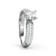 thumbnail image 5 of 2.48 Ct Excellent Round Diamond Wedding Rings for Women Solid 14K White Gold, 5 of 10