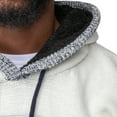 thumbnail image 6 of X RAY JEANS Mens Colorblocked Pattern Hooded Sweater, Teal, L, 6 of 6