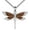 Wood dragonfly, variant on Dragonfly/Butterfly Necklace 925 Sterling Silver Turquoise Pendant Necklace Jewelry Gifts For Women Men