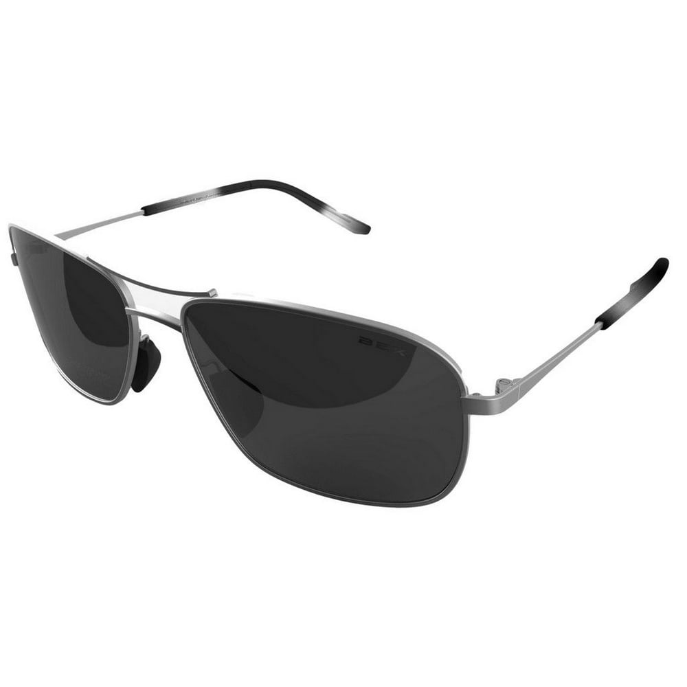 BEX Bex Sunglasses Nylon Titanium Polarized Carter II Silver Gray