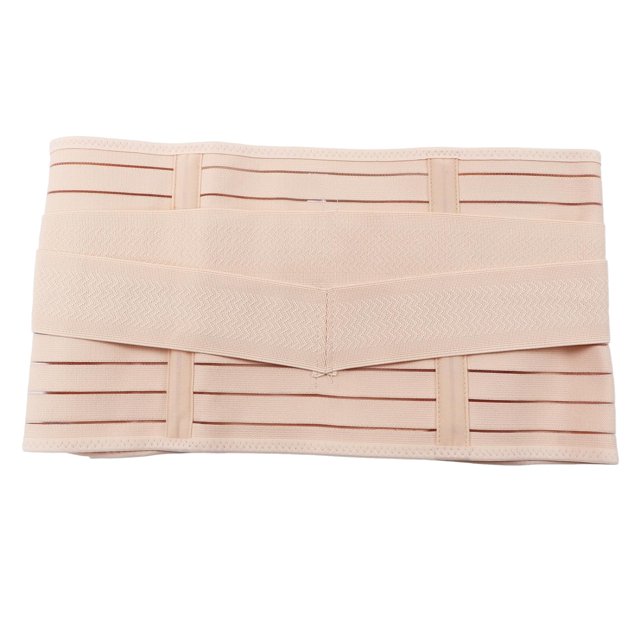 HUGFEGWE Abdominal Belt, Good Shaping, Adjustable Breathable Polyester Postpartum Belly Band for Recovery (M) CJB91-90690