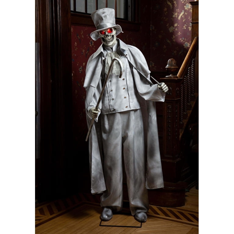 Halloween Prop Review: Ghostly Gentleman (Morbid Enterprises  ANIMATED GHOSTLY GENTLEMAN PROP HALLOWEEN display picture 1