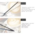 thumbnail image 3 of Set of 3 Stainless Steel Barista Coffee Latte Decorating Pens, 3 of 5