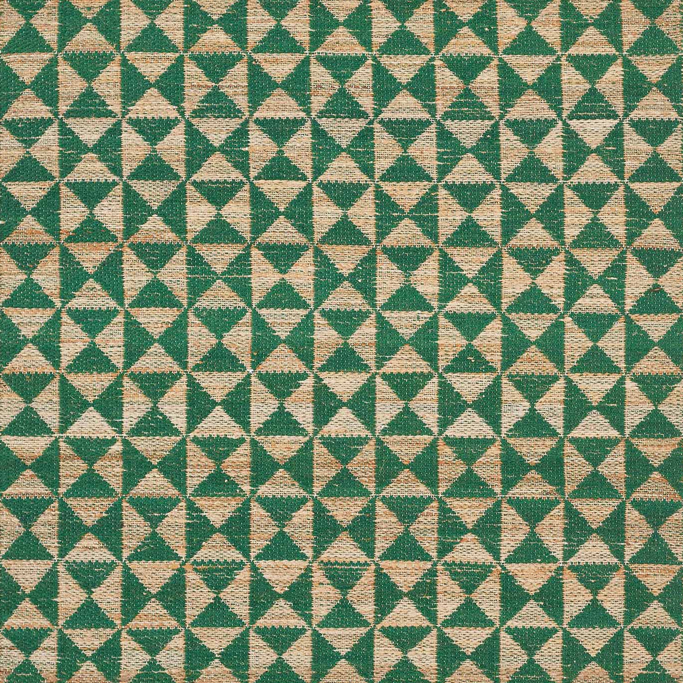 Beautiful Thyme Green Jute Geometric Indoor Area Rug by Drew Barrymore, 5' x 7'