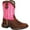 BROWN AND PINK, variant on LIL' DURANGO® Little Kid Let Love Fly Western Boot