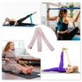 thumbnail image 4 of Unique Bargains 1 Pc Women Yoga Stretch Band for Gym Stretching Exercise Pink Polyster Cotton Latex, 4 of 4
