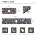 thumbnail image 3 of Yayeee Faucet Mat for Kitchen Sink 14.7" Diatomite Long Splash Guard Pad, Pink Christmas Splendor, 3 of 7