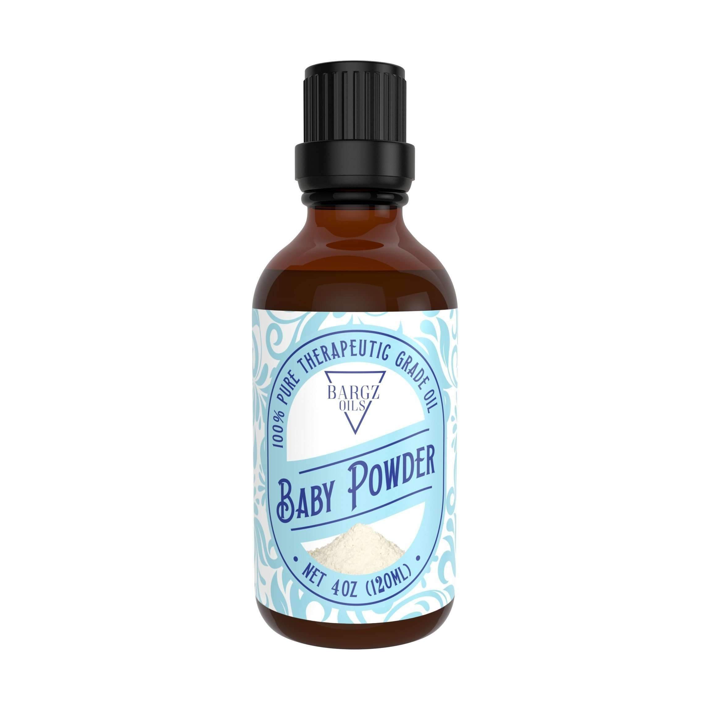 Baby Powder Fragrance Oil, Glass Amber Bottle, Therapeutic, Classic