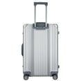 thumbnail image 4 of All Aluminum-magnesium Alloy Luxury Entire Hard Metal Case 24" Luggage Silver, 4 of 5
