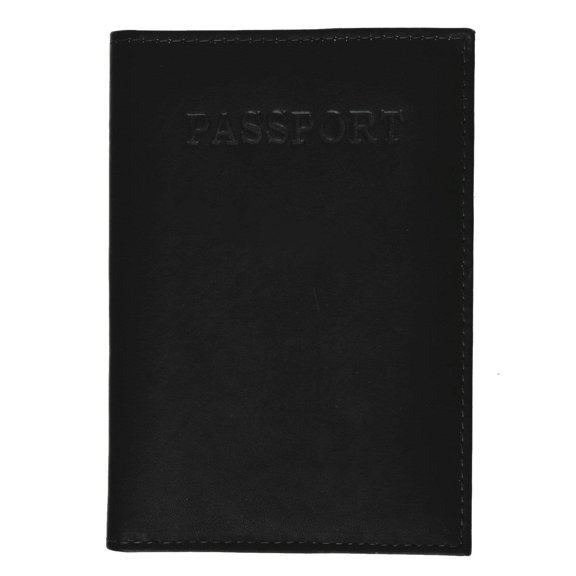 Genuine Leather Passport Cover Holder Wallet Case Travel Many Colors 601 CF BLIND (C)