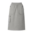 thumbnail image 5 of DHFJKG Womens Cargo Skirts Elastic Waist Utility Loose Fit A Line Mini Skirts With Multi Pockets Soft Skirt, 5 of 6