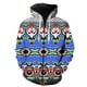 thumbnail image 1 of Sudadera con capucha y cremallera para hombre, estilo nacional retro, unisex, divertida, con estampado 3D, estilo Harajuku, manga larga, 1 of 6