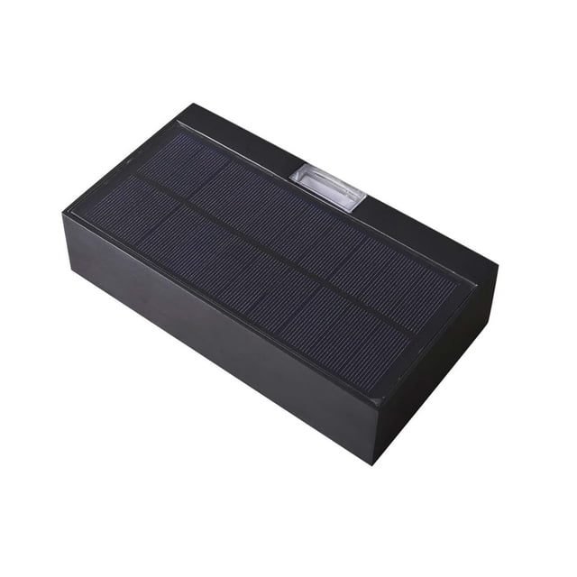 Toystoory Lámpara solar de escalera LED Lámpara de pared solar IP44 Lámpara de pared impermeable para la pared del pasillo del jardín de la calle Iluminación y accesorios Toystoory HA014740-00