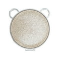 thumbnail image 1 of Espejo de maquillaje estilo osos para mujeres 1 Pc de Unique Bargains para viajes y vacaciones tono dorado claro espejo de aluminio cuero PU, 1 of 1