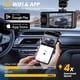 thumbnail image 5 of NEXPOW Cabina Trasera Delantera con Cámara de Tablero WiFi de 3 Canales y 5G, Cámara de Tablero GPS 4K+1080P+1080P para Automóvil con Tarjeta de 64GB, Visión Nocturna WDR, 5 of 11