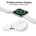thumbnail image 4 of Cargador inalámbrico Mini Dock Smartwatch para Apple Watch 8 7 6 (USB) Blanco JShteea El nuevo, 4 of 6