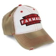 thumbnail image 2 of 540 Brands Farmall Stained White & Tan Distressed Cap w/ Twill Front & 3D Logo 12FA013, 2 of 3