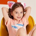 thumbnail image 4 of Juego de 8 Uds de diademas con orejas de gato bonitas para niñas, diademas de plástico para diademas con orejas de gato transparentes antideslizantes, arena movediza, 4 of 5