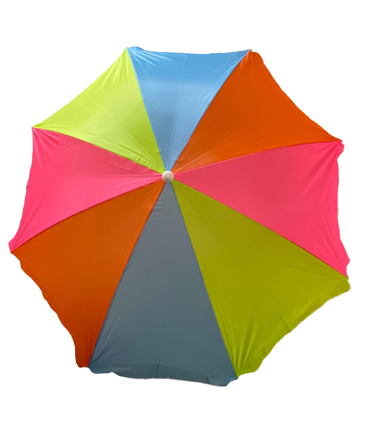dark green outdoor umbrellas on Pmu Beach Umbrella 6ft Polyester Orange Lime Green Pink And Light Blue 1 Pkg Pkg 1 Walmart Com Walmart Com