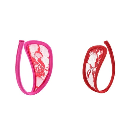 2-Pack Women Underwear Lace Traceless Crotch Lingerie Panties Lingerie Suspender Stockings for Women Lingerie Sparkly Garter Belt Strap Lingerie for Women plus Lingerie for Women