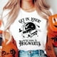 thumbnail image 2 of Camiseta estampada de manga corta Get In Loser We Are Going To Hogwart Fun Pattern, camiseta Retro de moda para mujer, Top de dibujos animados, 2 of 4