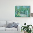 thumbnail image 3 of Trademark Fine Art 'A River Crossing I' Canvas Art by Julie Joy, 3 of 4
