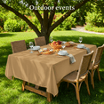 thumbnail image 4 of AK-Trading 60 x 102-Inch Rectangular Polyester Tablecloth - Beige, 4 of 19
