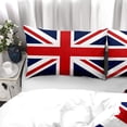 thumbnail image 3 of Juego de ropa de cama para el hogar, funda de edredón con paisaje urbano de Londres, funda de edredón de autobús de dos pisos roja con puente de Londres, ciudad famosa moderna 3d, 3 of 3