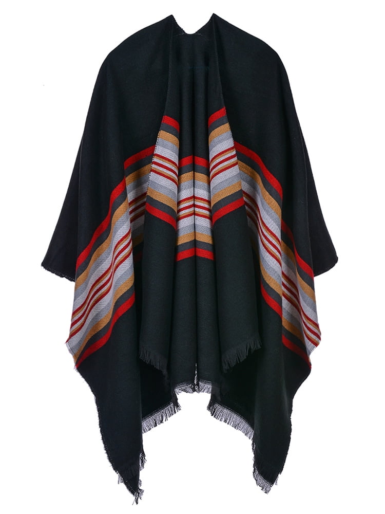 poncho cardigan sweater