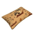 thumbnail image 3 of Bingfone Brown Mushrooms Standard Size Pillowcase, Long Staple Pure Cotton Envelope Closure Pillow Cover(without pillow core),16"X24", 3 of 9