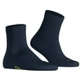 thumbnail image 2 of Falke Unisex Socks - Short Socks, Cotton Blend, Run Rib, Cuff, Solid Color Dark Blue 42-43, 2 of 6