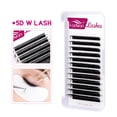 thumbnail image 3 of FADVAN-extensiones de pestañas profesionales suaves y naturales, floración automática con forma de W, 3D/4D/5D/6D/7D/8D, 3 of 4