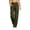Army Green, variant on Inleife Women Solid Cargo Yoga Pants High Waist Flared Workout Trousers Multi Pockets Casual Daily Loungewear