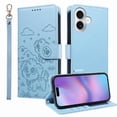 thumbnail image 4 of Funda Cartera GANGXUN con Diseño de Perrito en Relieve para iPhone 17 , Protección 360° con Ranuras y Correa Desmontable, 4 of 6