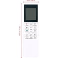 thumbnail image 3 of Replace AC A/C Control remoto compatible con Hitachi Split Type aire acondicionado Indoor/Outdoor Unit Air Conditioning Remote Controller, 3 of 7