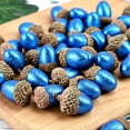 thumbnail image 4 of Acorn Decor,Simulation Artificial Lifelike Small Acorn with Natural Acorn Cap,Lightweight Faux Acorn Accents,Reusable Realistic Acorn Decoration,Lifelike Fake Acorn Prop for Table,Vase,Holiday, 4 of 4