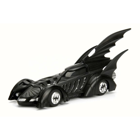 1995 Batman Forever Batmobile, Black - Jada 98717 - 1/32 Scale Diecast Model Toy Car
