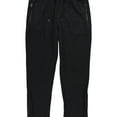 thumbnail image 3 of Ralph Lauren Mens Double Knit Herringbone Casual Jogger Pants, Black, X-Large, 3 of 4